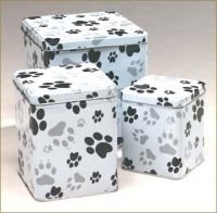 All Products > Paw Print Tin | Dignified Pet Services