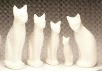 Handcrafted Ceramic Cat Urns